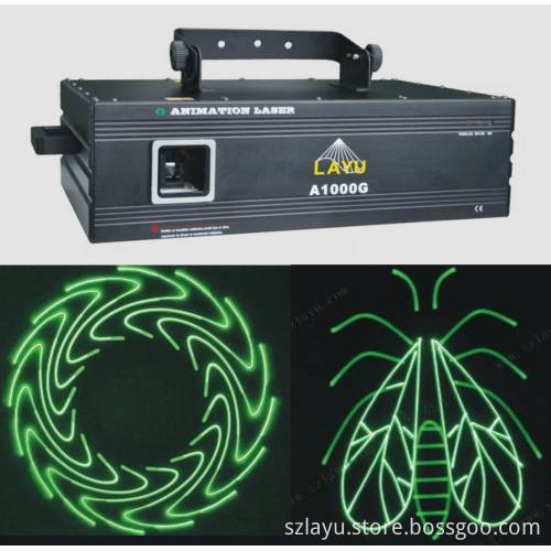 1W Green Laser Light for Laser Show and Stage